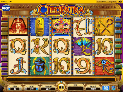 Reel Deal Slots: Mysteries of Cleopatra - game screenshots at Riot