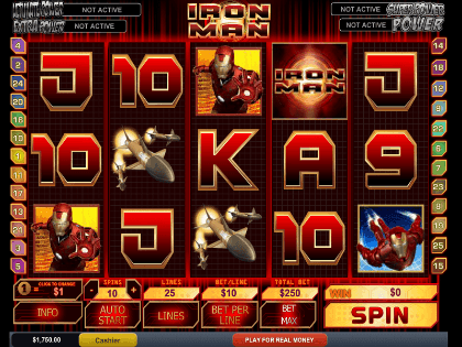 iron man slot machine for sale